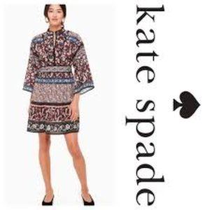 Kate Spade patchwork roseta dress